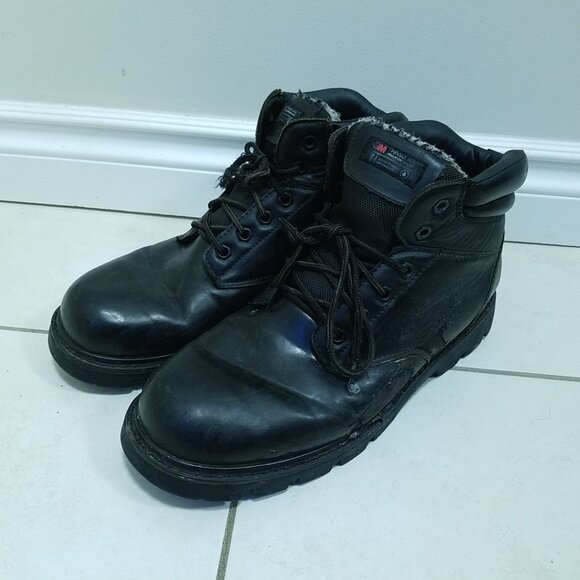 Weather Spirits 3M Thinsulate Insulation Water Resistant Black Boots Size 12 - Picture 2 of 11
